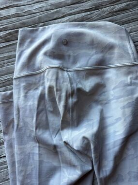 lululemon athletica White Camo Leggings